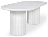 Eris Outdoor Dining Table White