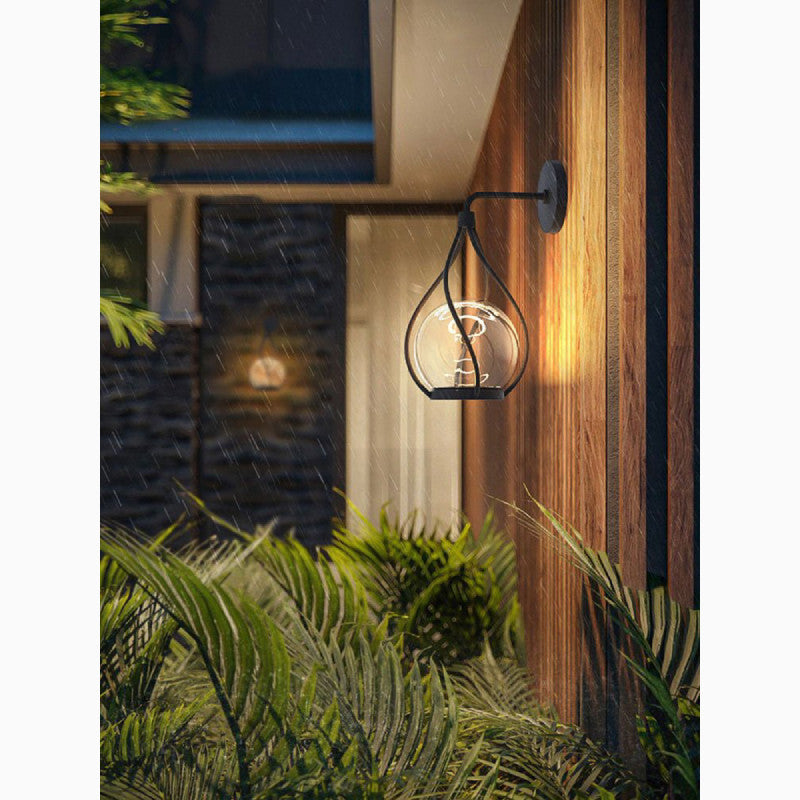 Modern Outdoor LED Waterproof Wall Sconce for Courtyard, Porch