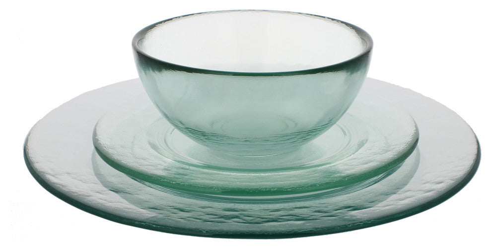 French Home Recycled Glass Urban Dinner Set