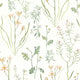 Peach Alpine Botanical Peel & Stick Wallpaper