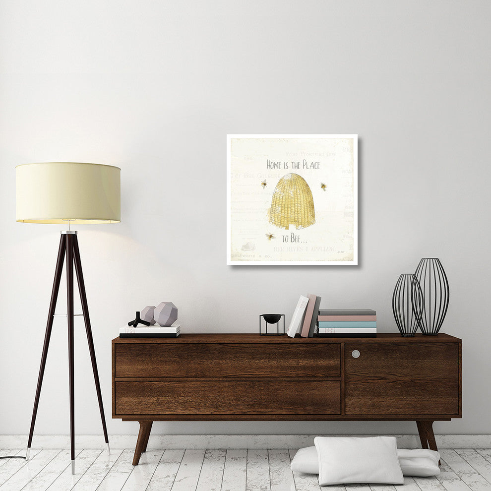 "Bee and Bee II" Digital Paper Print by Katie Pertiet, 32"x32"