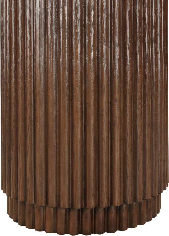 Ronin End Table, Brown