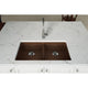 ELGUAD3319PDMC0 Quartz Classic 33" ADA Sink with Perfect Drain, Mocha
