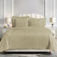 Velvet Duvet Cover Set, Super King, Oatmeal, 3 Piece