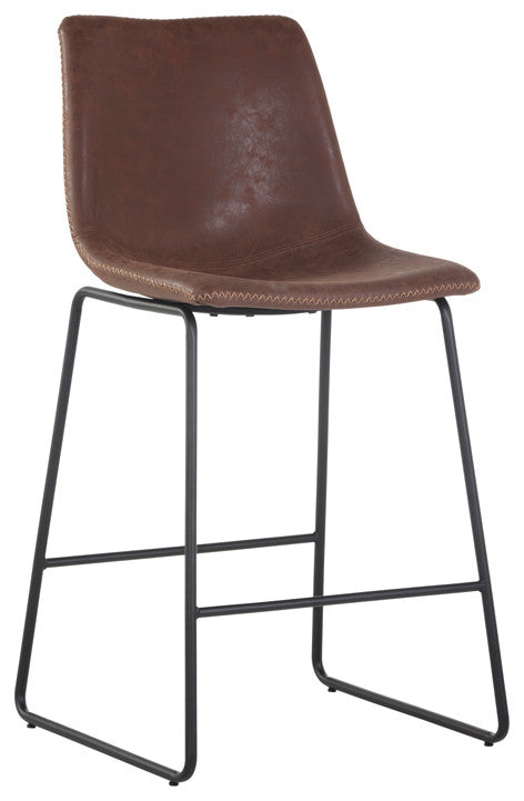 Cal Counter Stool, Antique Brown, Set of 2