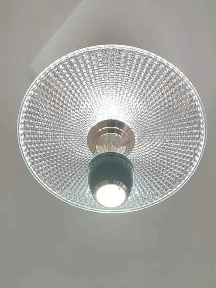 MIRODEMIÂ® Engelberg | Chandelier in the Shape of Art Flower Umbrella, Green, Cool Light