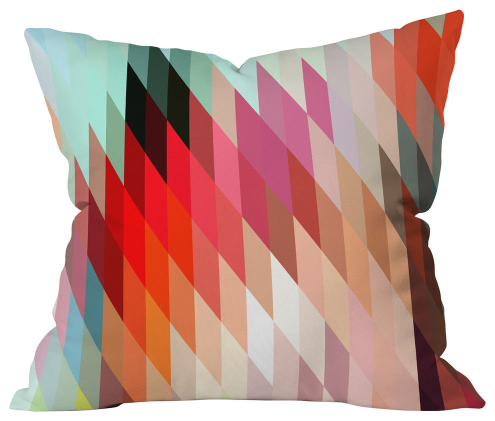 Three Of The Possessed Words Heavy 1 Throw Pillow