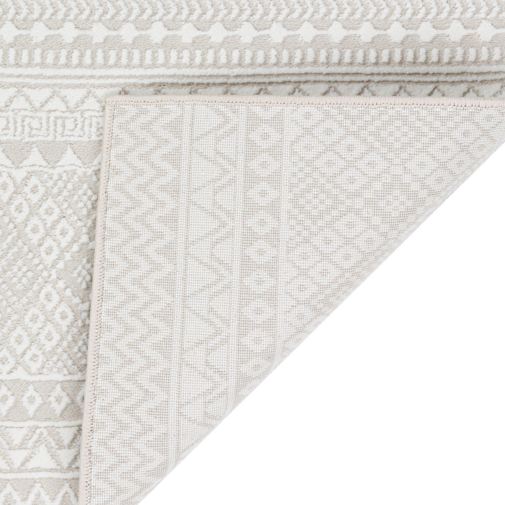 Dalyn Rhodes RR2 Ivory 5'1"x7'5" Rug