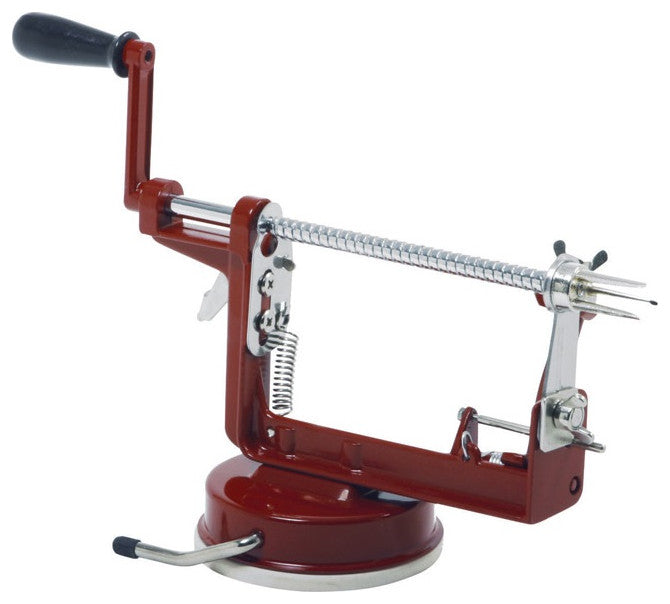 Norpro 866R Apple Master Slicer and Corer, Cast Metal, Red