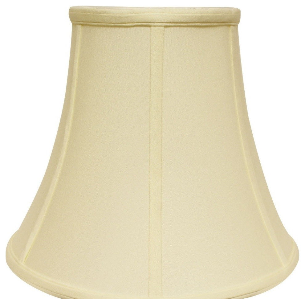 14" Ivory Premium Bell No Slub Lampshade