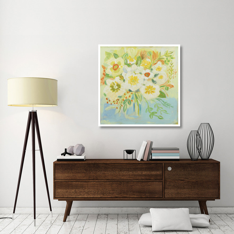 "Camillia" Digital Paper Print by Farida Zaman, 42"x42"