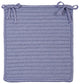 Colonial Mills Chair Pad Simply Home Solid Amethyst Chair Pad