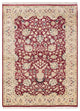 Hopang One-of-a-Kind Hand-Knotted Area Rug Orange, 4'2"x6'1"
