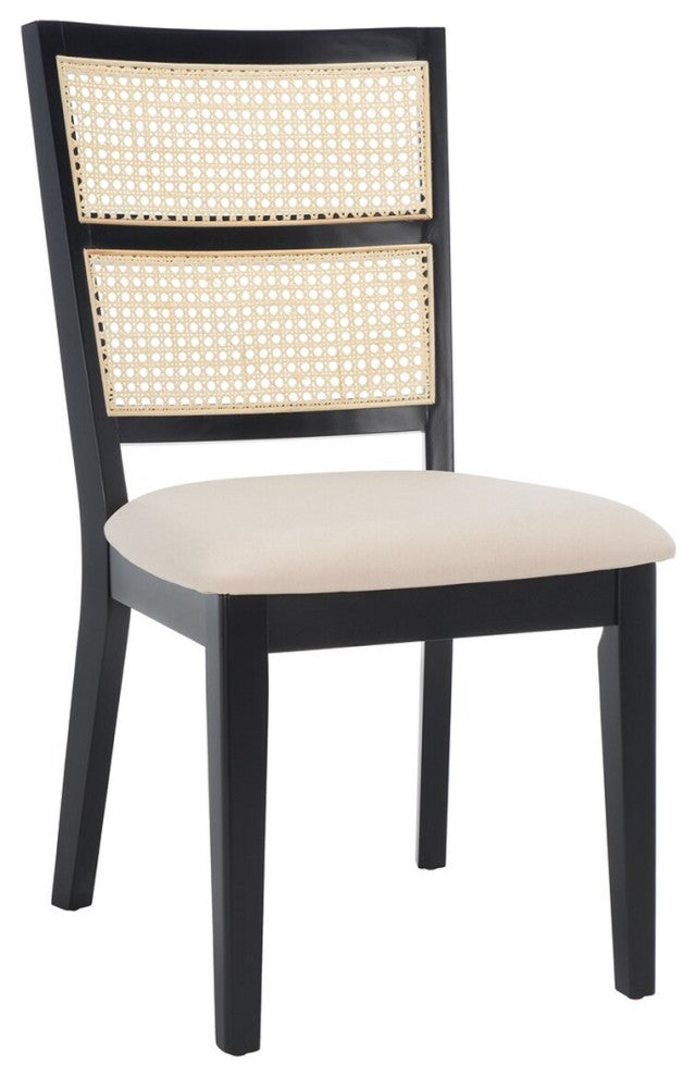 Safavieh Toril Dining Chair, Black/White