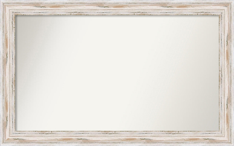 Wall Mirror Choose your Custom Size, Alexandria White Wash