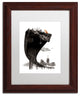 Robert Farkas 'The Last Of Us' Art, Wood Frame, White Mat, 14x11
