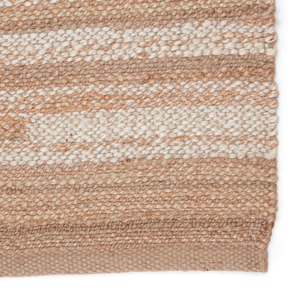 Jaipur Living Avena Natural Striped Beige/ Cream Area Rug, 2'x3'