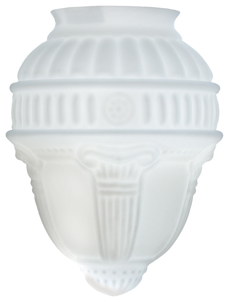 Meyda lighting 101465 5"W Colonnade Frosted 3.25" Neck Shade