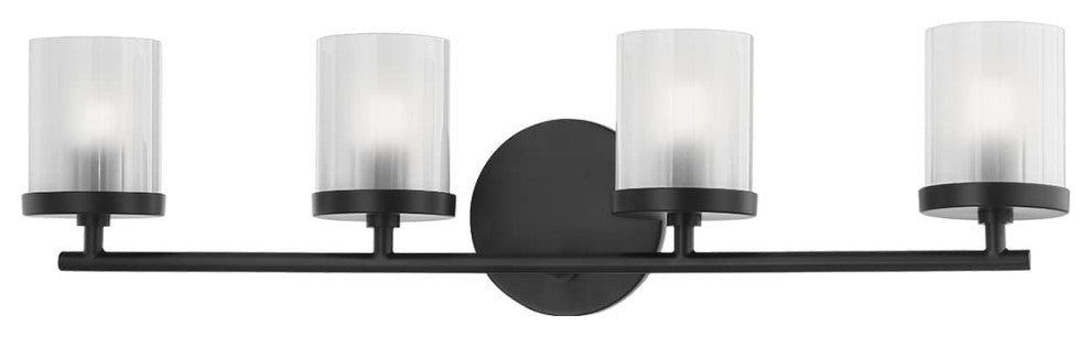 Ryan 4-Light Bath Bracket Soft Black