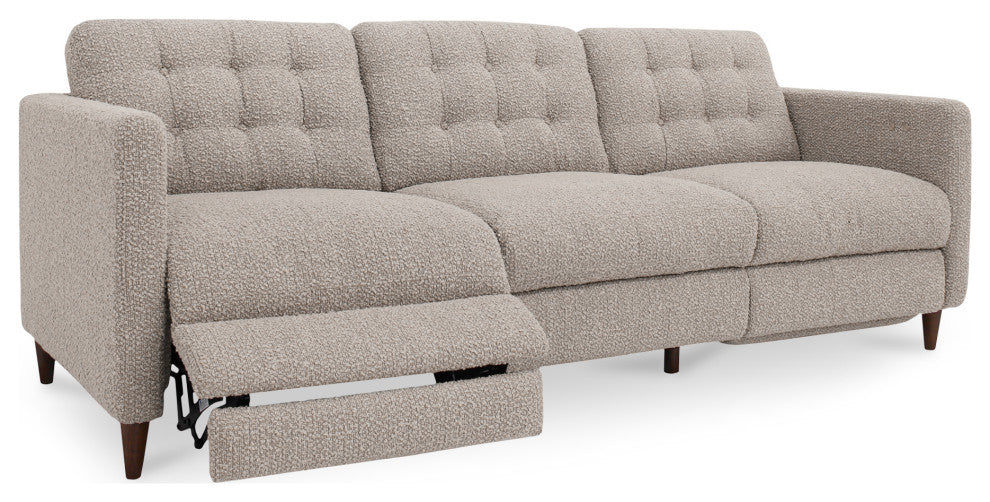 Bridgers Power Recliner Sofa Warm Grey