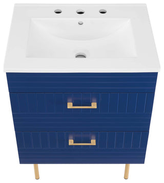 Daybreak 24" Bathroom Vanity, Blue White