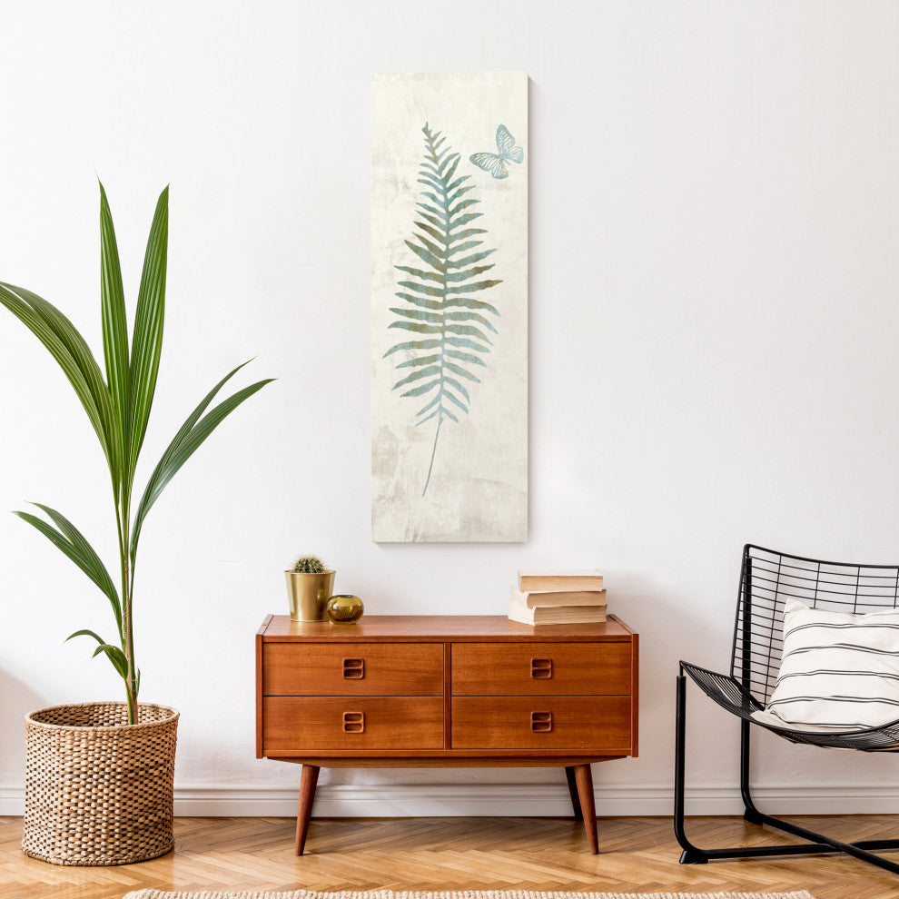 Butterfly Fern 12"x36" Canvas Wall Art
