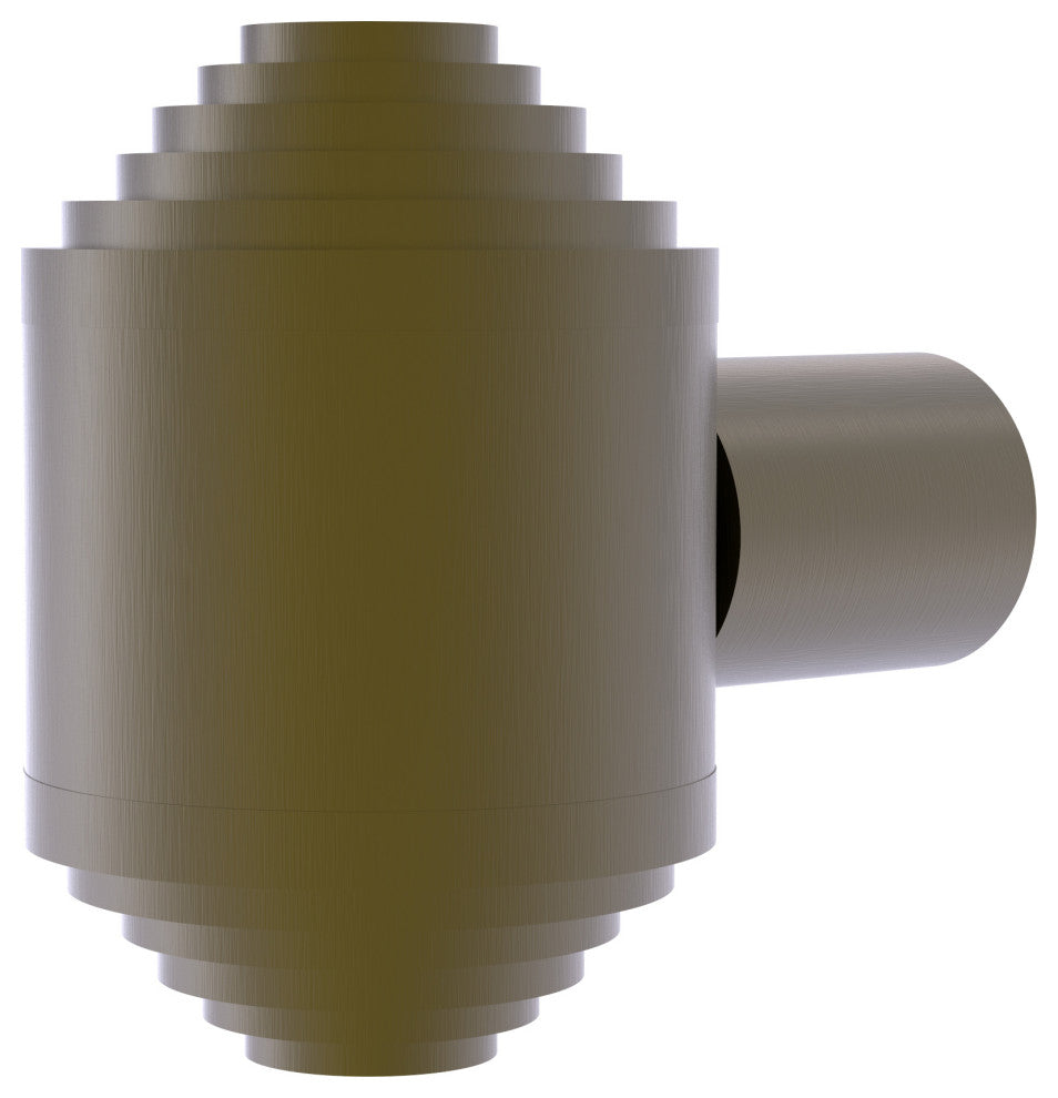 1-1/4" Cabinet Knob, Antique Brass