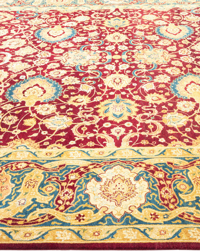 Charlee, One-of-a-Kind Hand-Knotted Area Rug Red, 8'0"x10'2"