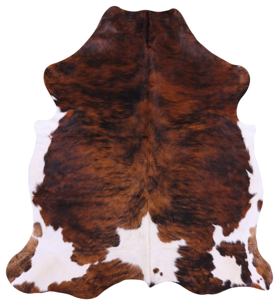6' 5" X 6' 0" Natural Cowhide Rug C1814