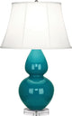 Robert Abbey RA-A753 1-Light Table Lamp, Double Gourd