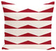 Split Decision Geometric Pillow, Formula One , 20"x20"
