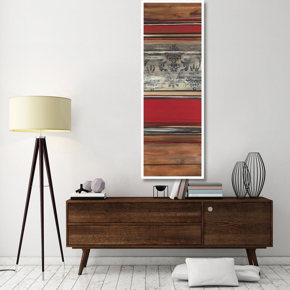 "Diary Of A Duchess II" Digital Paper Print by Joan Elan Davis, 26"x74"