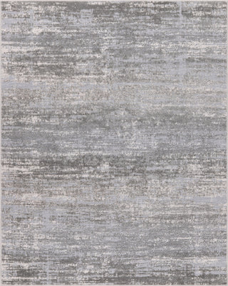 High-Low Hudson Gray/Ivory Rug, Gray, 8'8"x12'