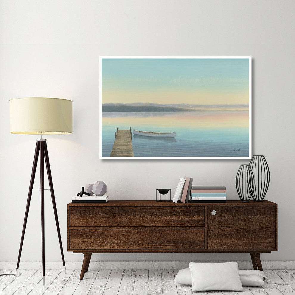"Zen Canoe I" Digital Paper Print by James Wiens, 62"x42"
