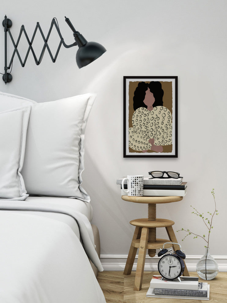 "Attitude Is Everything" Framed Painting Print, 30x45