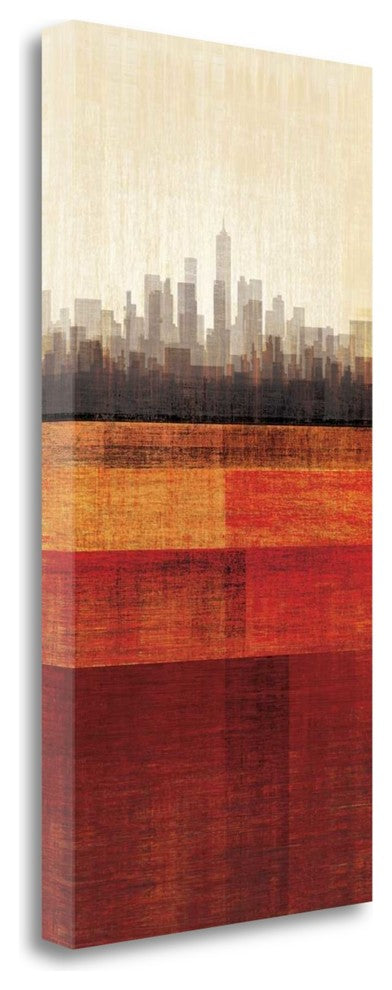"Metropolitan Jewel - Box - Ruby" By Amori, Giclee Print on Gallery Wrap Canvas