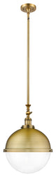 INNOVATIONS LIGHTING 206-BB-HFS-122-BB-LED Hampden 1 Light 12.875 inch Pendant