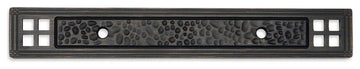Cosmas 10554ORB Oil Rubbed Bronze 3"� CTC Cabinet Pull Backplate, 25-PACK