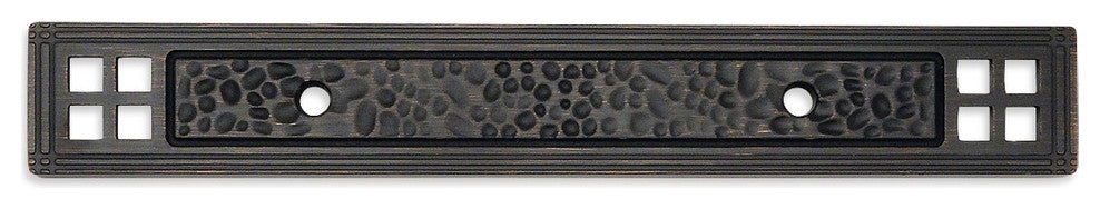 Cosmas 10554ORB Oil Rubbed Bronze 3"� CTC Cabinet Pull Backplate, 25-PACK