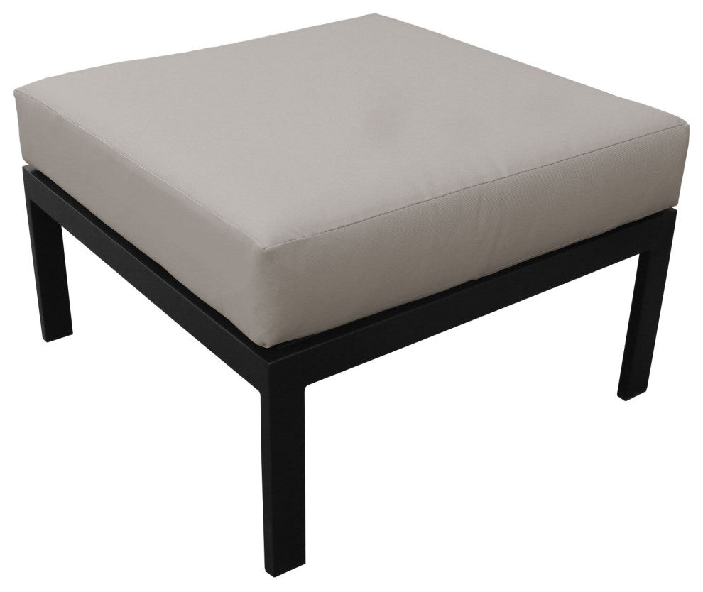 kathy ireland Madison Ave. Ottoman, Almond