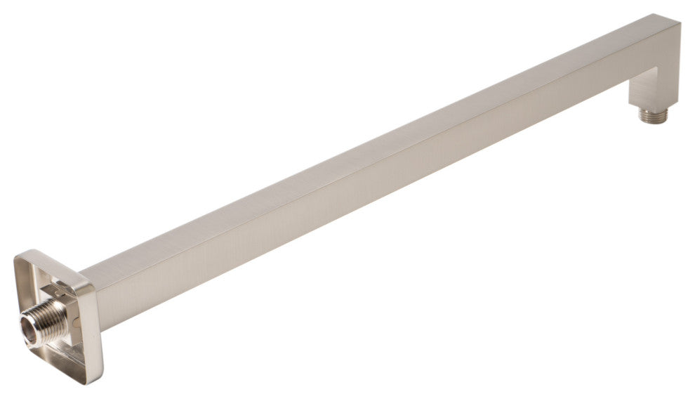 ALFI brand ABSA20S-BN Brushed Nickel 20" Square Wall Shower Arm