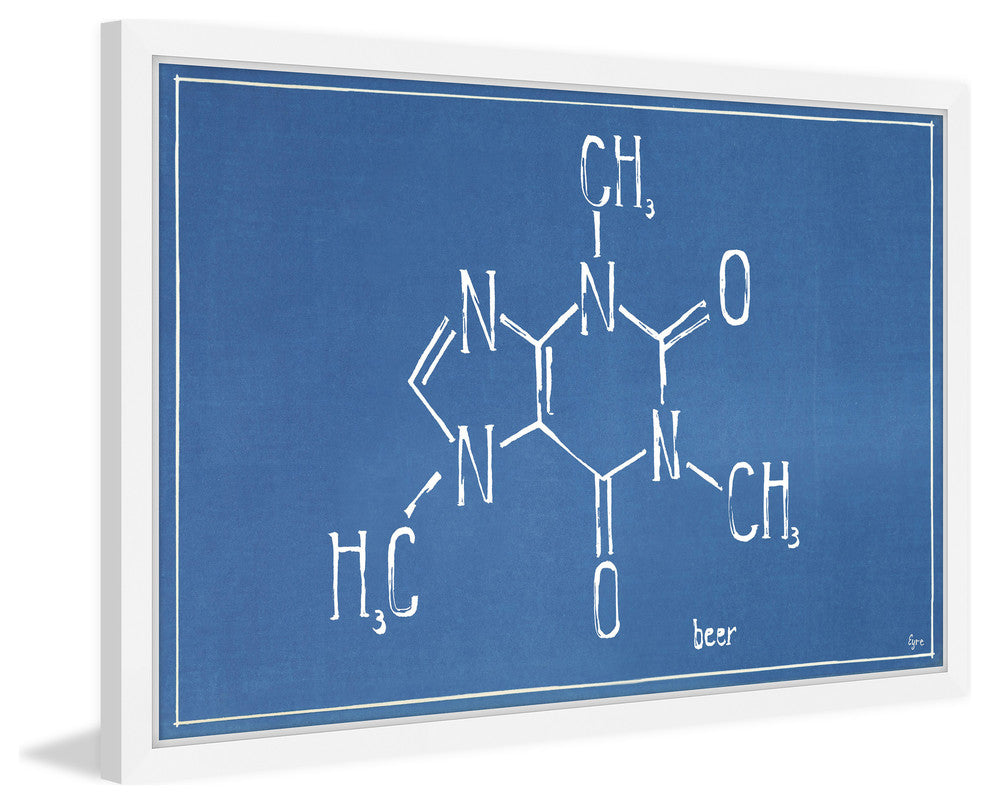"Mouhaha" Framed Painting Print, 24"x16"