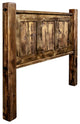 Big Sky Collection Rugged Sawn Panel Headboard, Queen, Provincial Stain