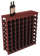 Single Deep Tasting Table, Redwood With Solid Top, Cherry Sta