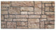 Faux Stone Brick 3D Wall Panels, Beige, Set of 10, Covers 53 sq ft