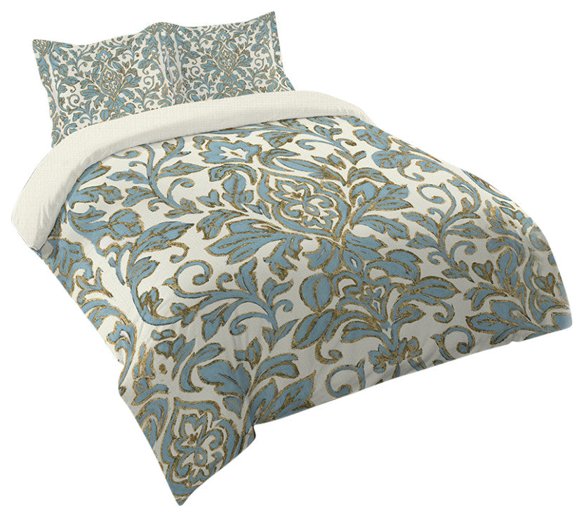 Antique Damask Queen Comforter