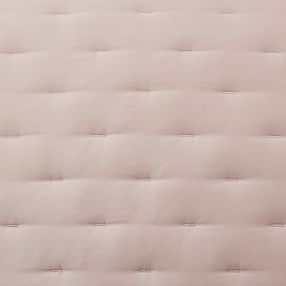 Lyocell Quilt Pillow Sham Set, 2 Piece, Blush, King