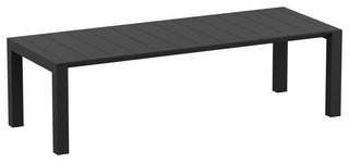 Compamia Vegas XL Extendable 102"-118" Dining Table, Black
