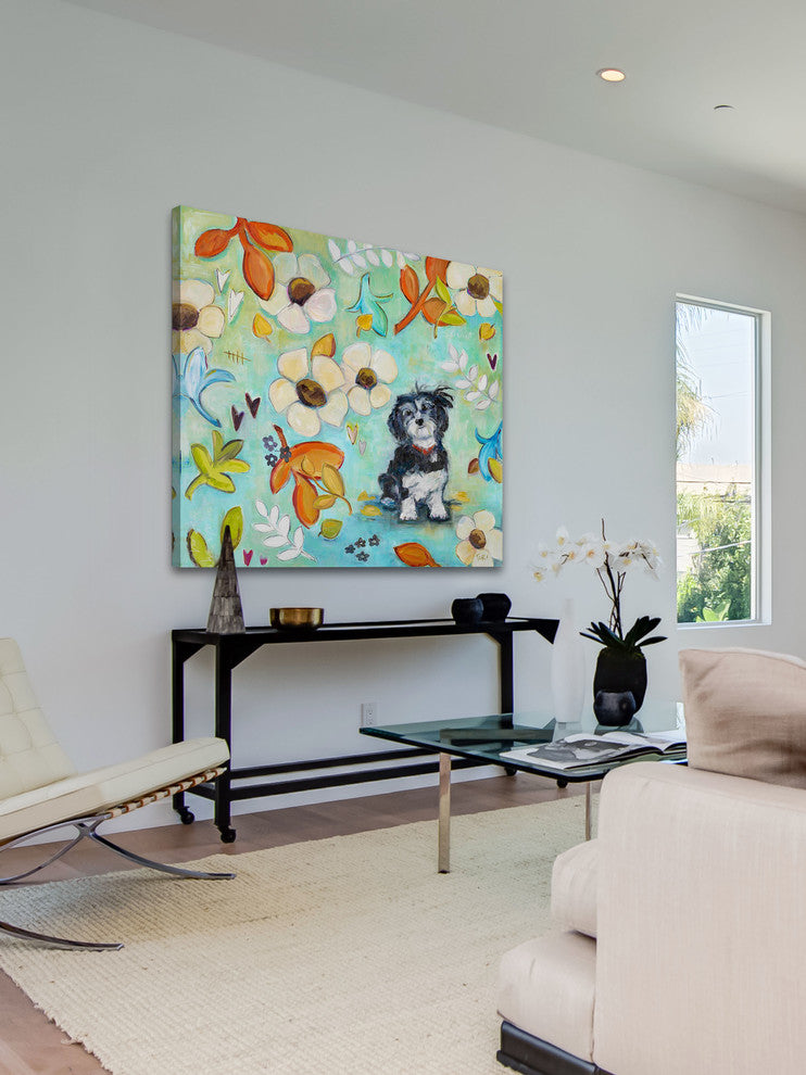 "Izze" Painting Print on Canvas by Tori Campisi