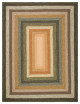 Safavieh Braided BRD308 Rug Machine-Washable, Multi, 6'x8'